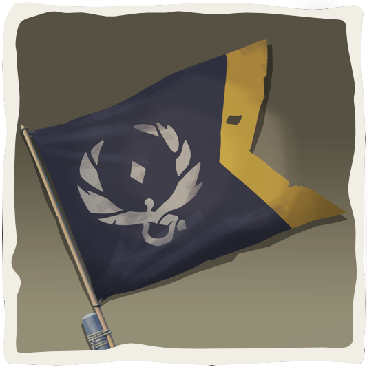 Archivo:Bandera de Lobo de Mar triunfante inv.png