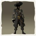 Icono del disfraz del capitán Barbossa.