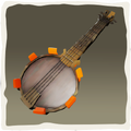 Icono del banjo de Cenizas olvidadas.