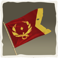 Icono de la bandera de Lobo de Mar glorioso.