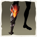 Icono de la pata de palo del Ashen Dragon.