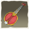 Icono del banjo de almirante ceremonial.