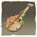 Icono del banjo de la abundancia.