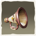 Icono de la trompeta parlante aristocrática.