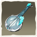 Icono del banjo de horizonte gélido.