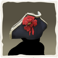 Icono del sombrero de almirante.