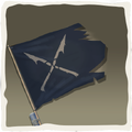 Antiguo icono de la bandera de cazador del Shrouded Ghost.