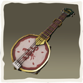 Icono del banjo de mercenario.