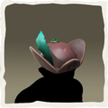 Icono del sombrero de jade de los vientos orientales.