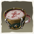 Icono del tambor de mercenario.
