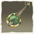 Icono del banjo de quebrantahuesos temerario.