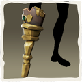 Icono de la pata de palo de los Acaparadores de Oro.