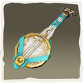 Icono del banjo del fénix dorado.