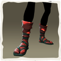 Icono de las botas del Ashen Dragon.