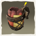 Icono de la jarra de barril explosivo.