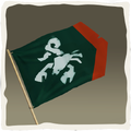 Icono de la bandera de mercenario.