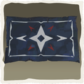 Icono de las alfombras de almirante del capitán.