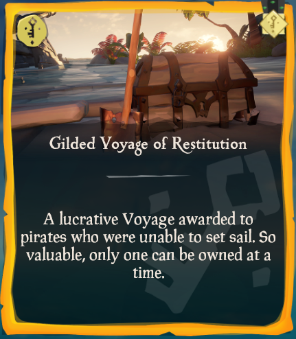 sea of thieves gilded voyage