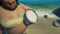 A player holding the Drum.
