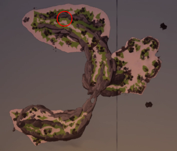 Roots of the Fallen Tree on the map