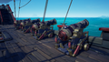 The Omen Cannons on a Galleon.