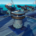The Capstan of the Wailing Barnacle on a Galleon