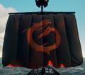 The Sails on a Sloop.