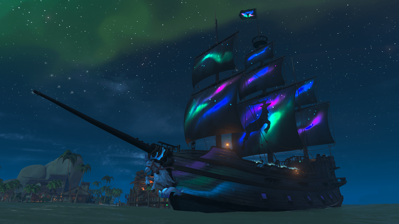 File:Collector's Boreal Aurora Set night galleon.png