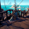 The Blighted Wheel on a Galleon.