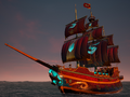The Collector’s Sails on a Galleon.