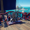 The Admiral Wheel on a Galleon.