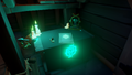 An Athena's Fortune Emissary Table is found next to the Mysterious Stranger inside each Outpost Tavern.