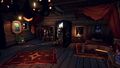 Ashen Dragon Set captain's cabin in a Galleon.