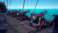 The Order of Souls Cannons on a Galleon.