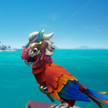 The Macaw with the Macaw Lunar Festival Outfit equipped.