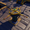 The Gold Hoarders Capstan on a Galleon.