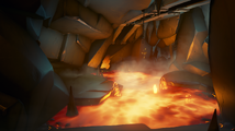 You will notice the same Glyph at the other end of the Lava Lake.