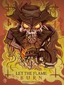 Promotional poster promoting #TeamFlameheart.