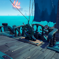 The Nightshine Parrot Wheel on a Galleon.