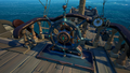 The Wheel equipped on a Galleon.