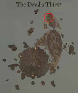 Unknown Looter's Remains on the map
