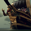 The Famed Reaper Figurehead in game.