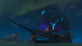 The Boreal Aurora Set on a Galleon at night.