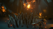 The Firebomb Skull triggers Spikes in the middle of the room. Watch out to not stand in them. Use them to help you kill the Skeleton waves quicker.