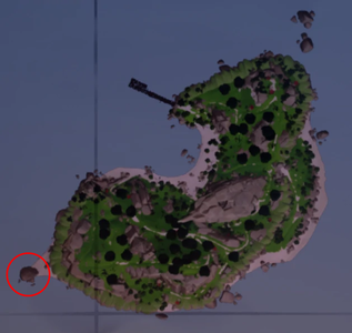 Giant's Stone on the map
