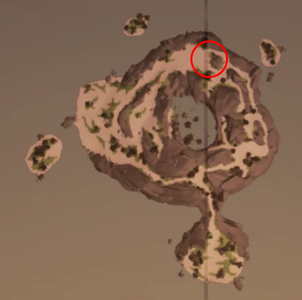 Barnacled Chests on the map