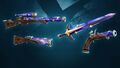 Promotional image of the Radiant Comet Weapon Bundle.