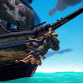 A close-up of the Figurehead, inspired by Master Chief.