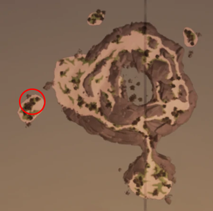 Grave on the Lonely Isle on the map