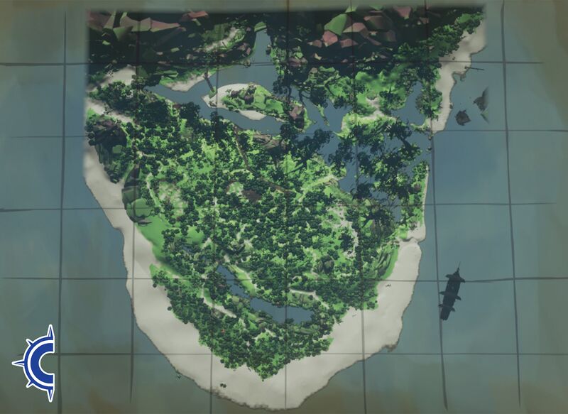 File:Monkey Island Map-Blank.jpg